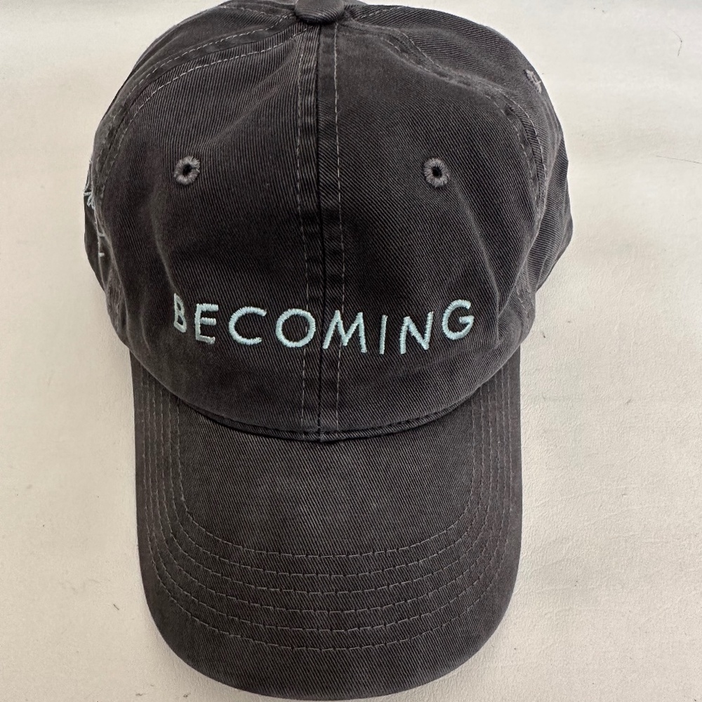 Michelle Obama Becoming Gray Baseball Hat Cap